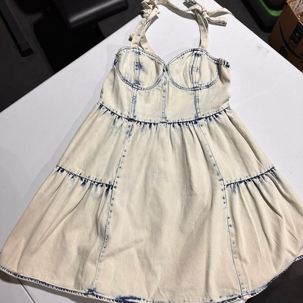 Denim dress